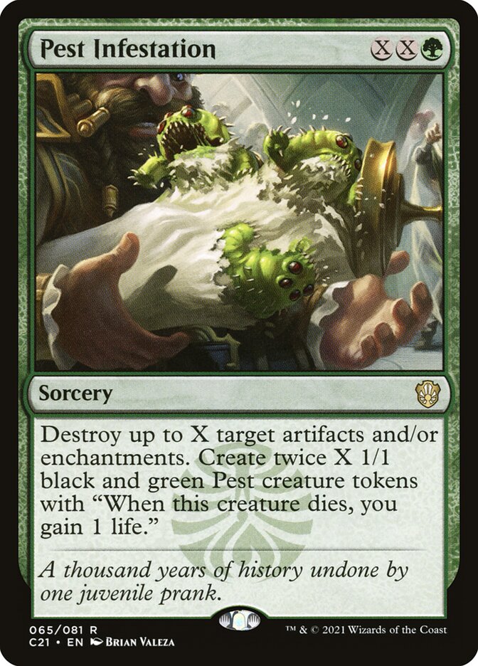 Pest Infestation, Commander 2021 · 065/081
