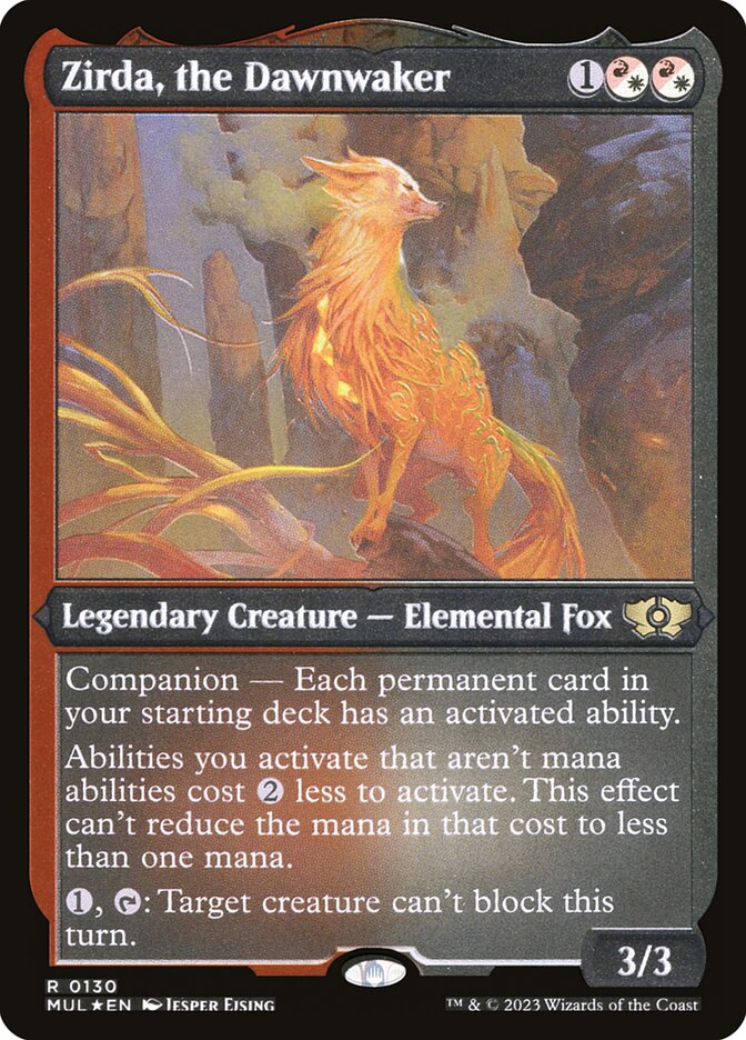 Zirda, the Dawnwaker, Multiverse Legends · 0130