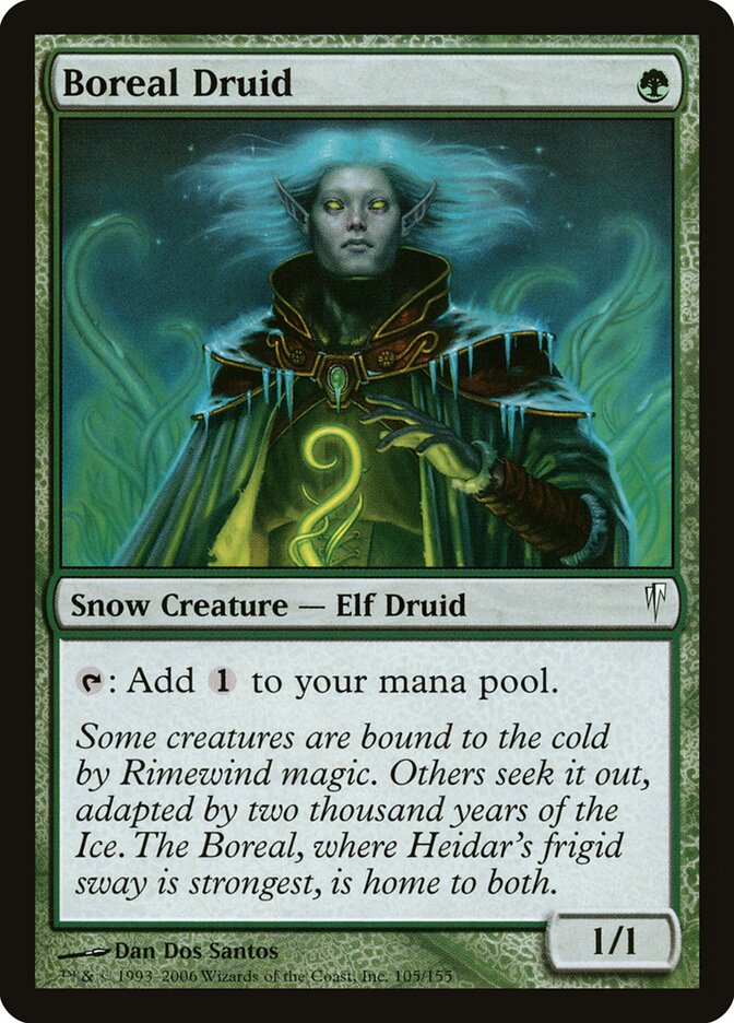 Boreal Druid, Coldsnap · 105/155