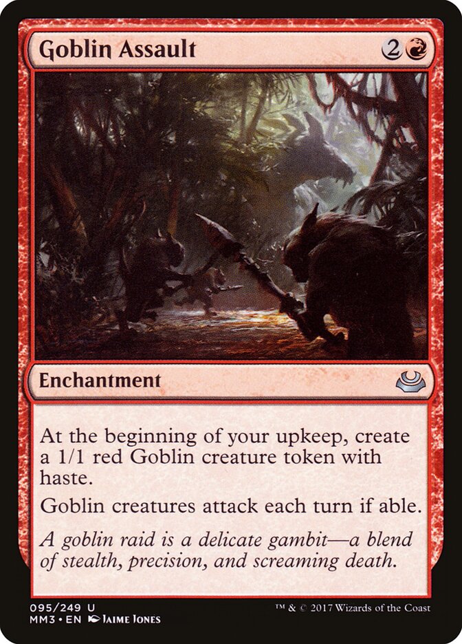 Goblin Assault, Modern Masters 2017 · 095/249