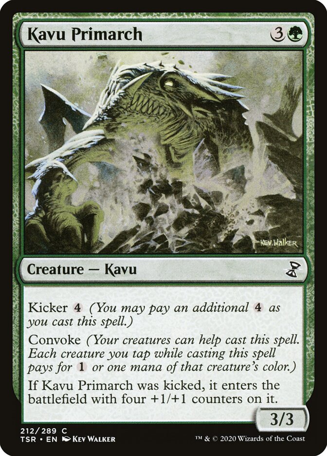 Kavu Primarch, Time Spiral Remastered · 212/289
