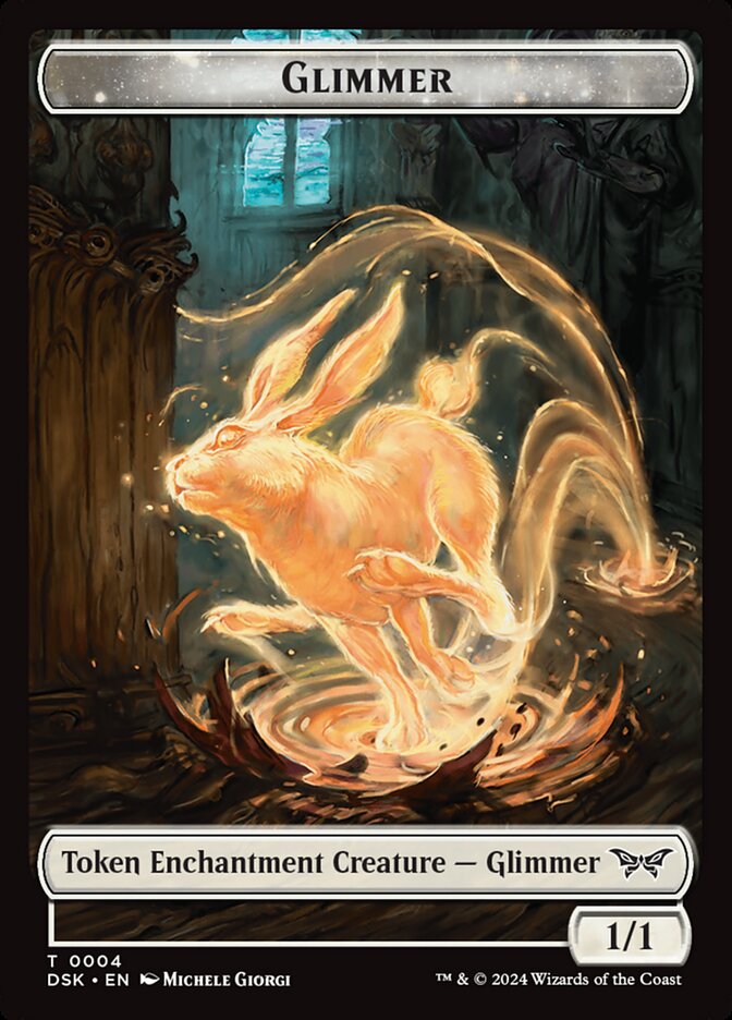 Glimmer, Duskmourn: House of Horror Tokens · 0004