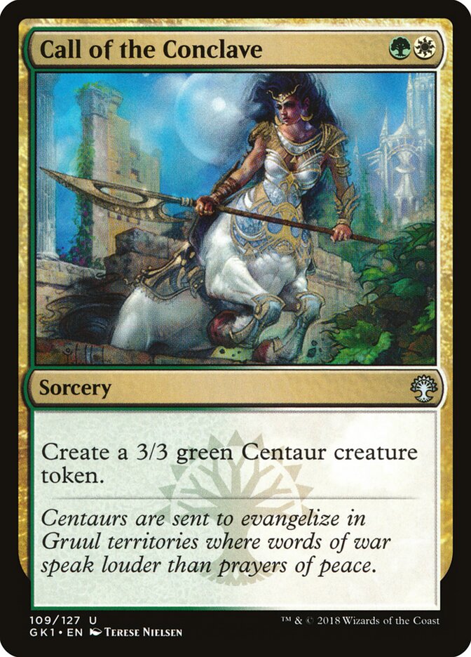 Call of the Conclave, GRN Guild Kit · 109/127