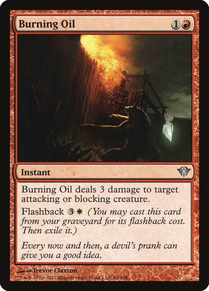 Burning Oil, Dark Ascension · 84/158