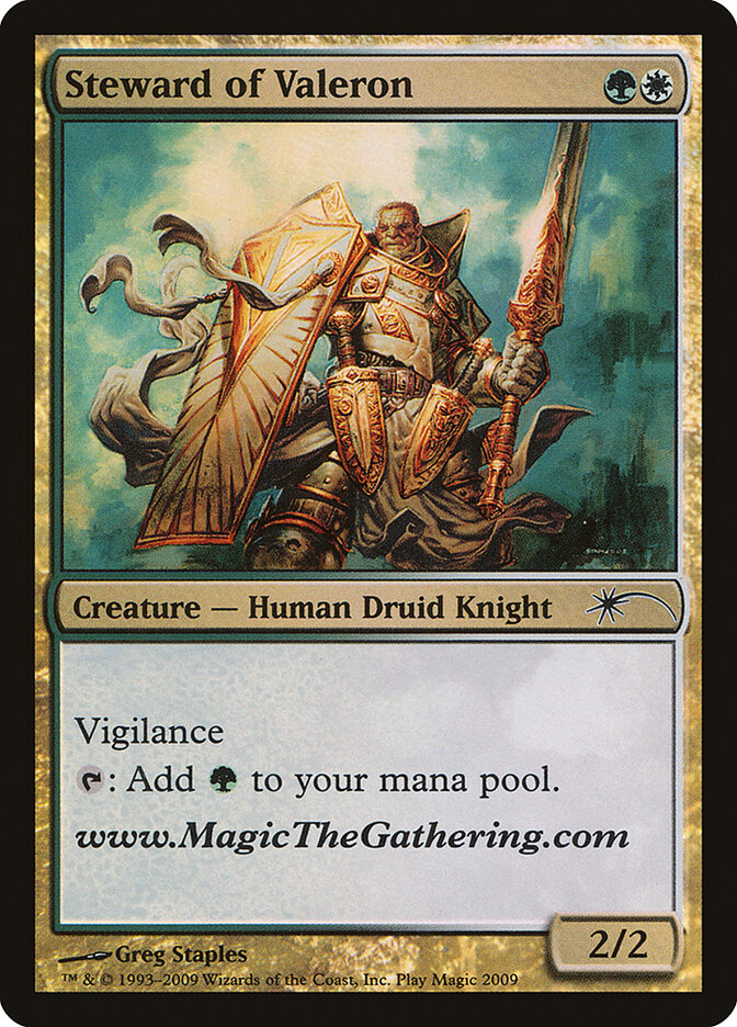 Steward of Valeron, URL/Convention Promos · 1/9