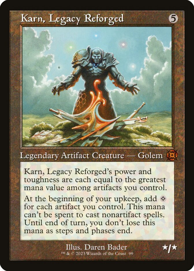 Karn, Legacy Reforged, March of the Machine: The Aftermath · 0099
