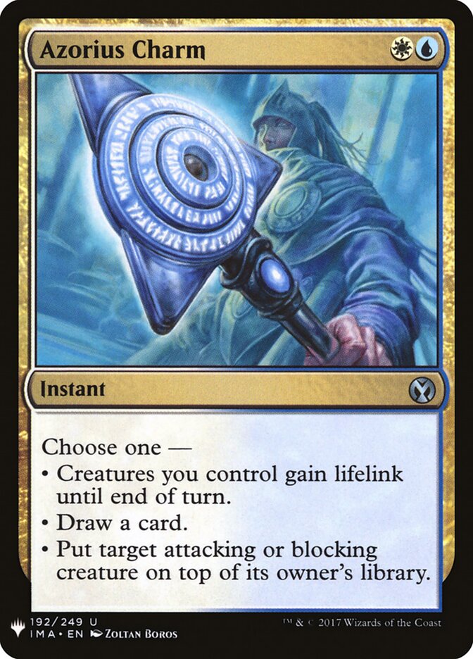 Azorius Charm, The List · ima-192
