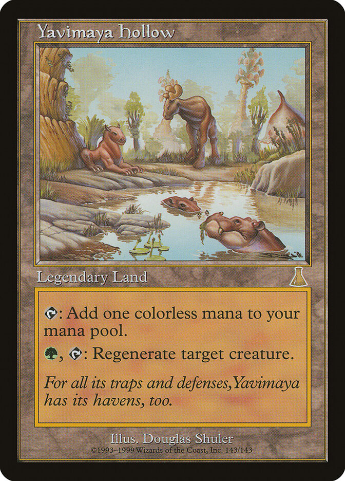 Yavimaya Hollow, Urza's Destiny · 143/143