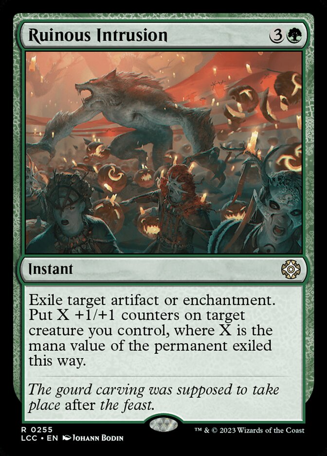 Ruinous Intrusion, The Lost Caverns of Ixalan Commander · 0255