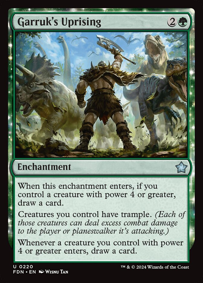 Garruk's Uprising, Foundations · 0220
