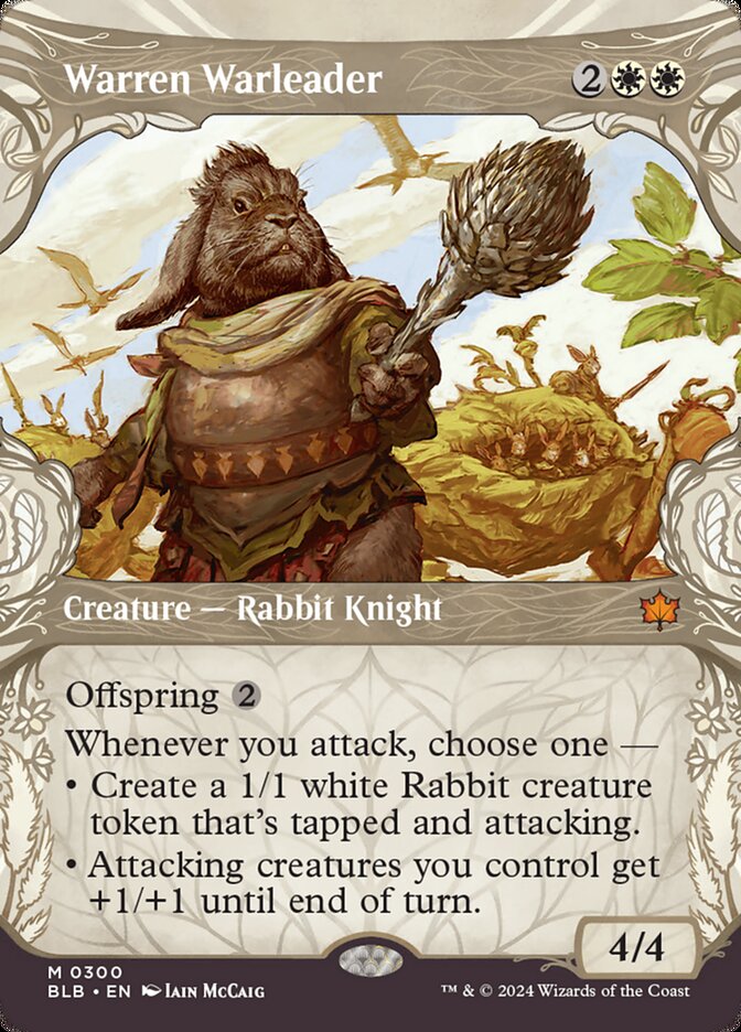 Warren Warleader, Bloomburrow · 0300