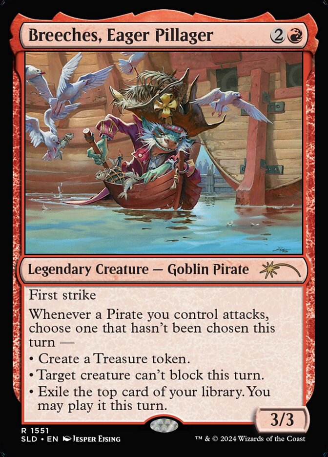 Breeches, Eager Pillager, Secret Lair Drop · 1551