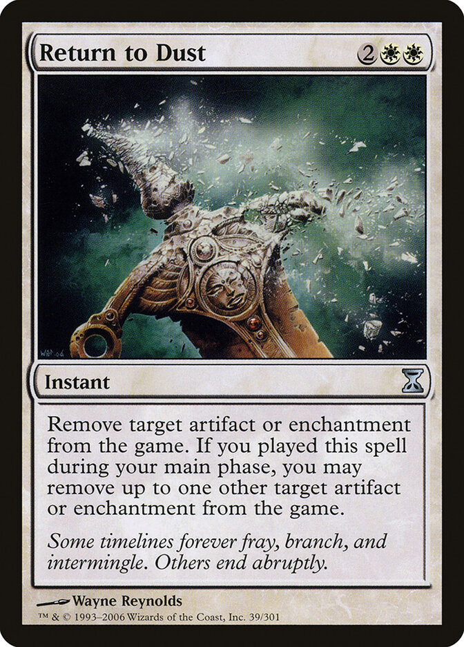 Return to Dust, Time Spiral · 39/301