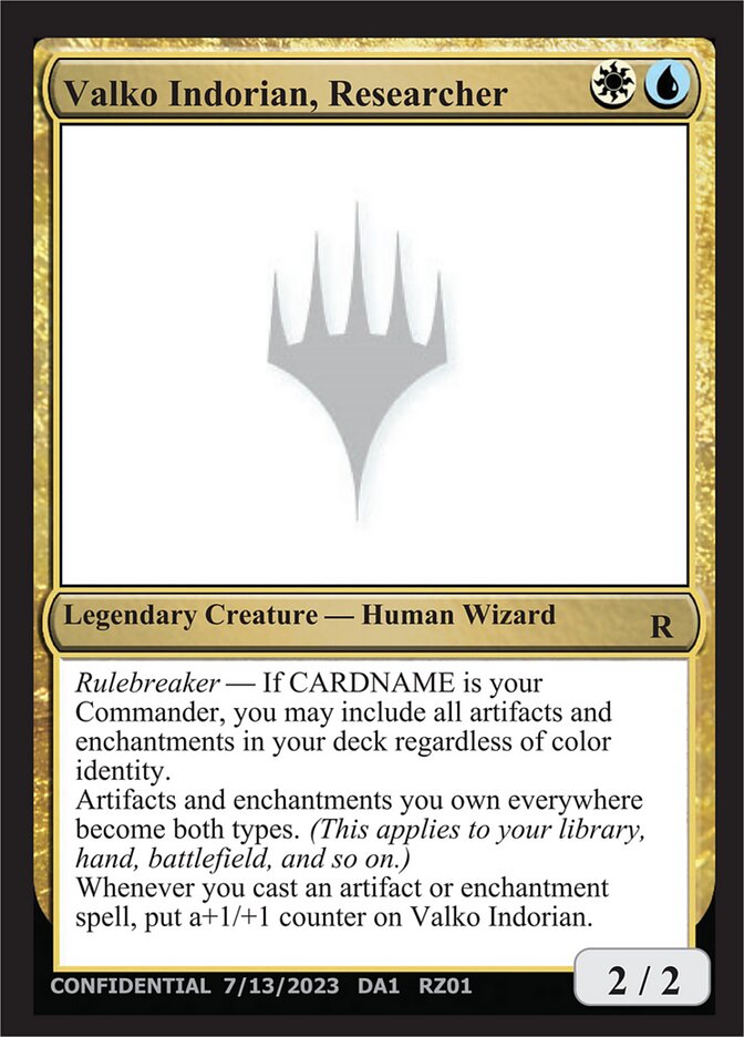 Valko Indorian, Researcher, Unknown Event · rz01c