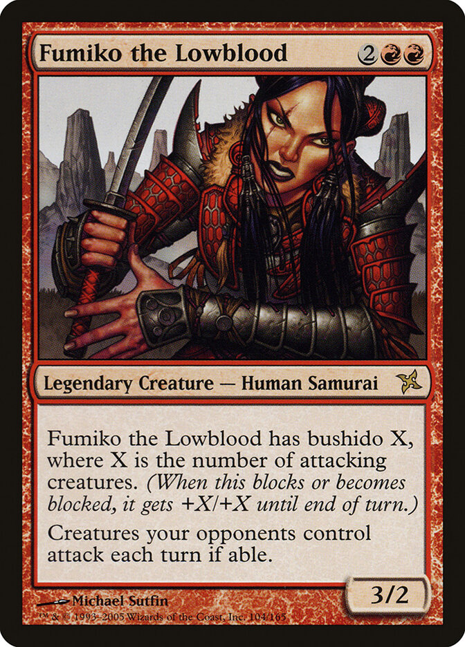 Fumiko the Lowblood, Betrayers of Kamigawa · 104/165