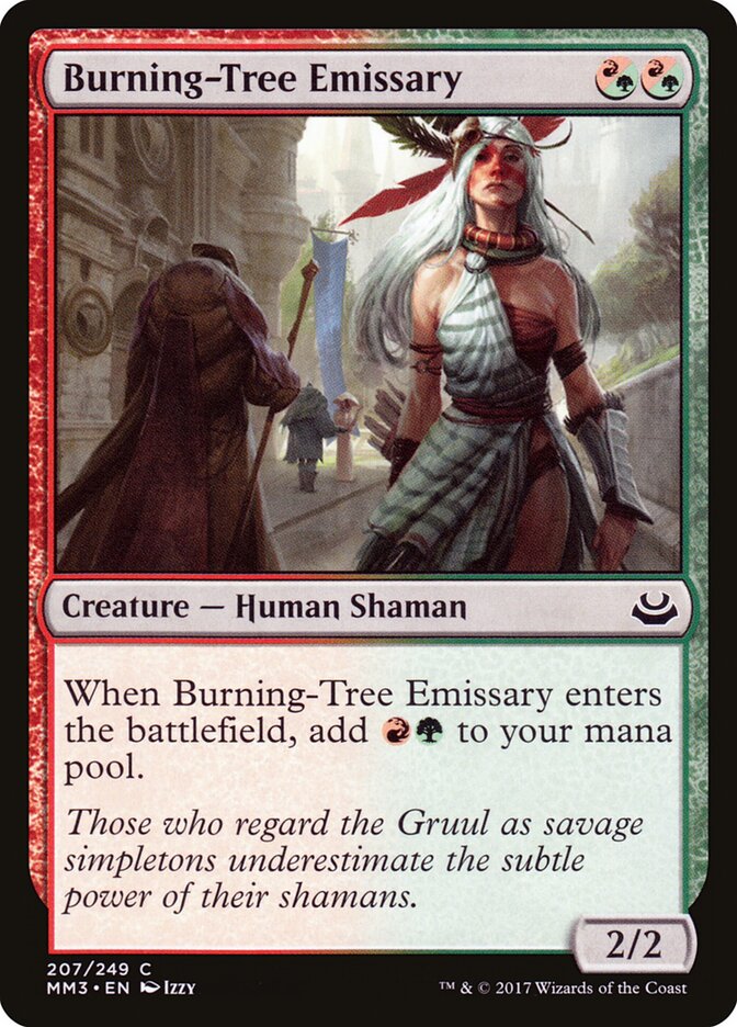 Burning-Tree Emissary, Modern Masters 2017 · 207/249
