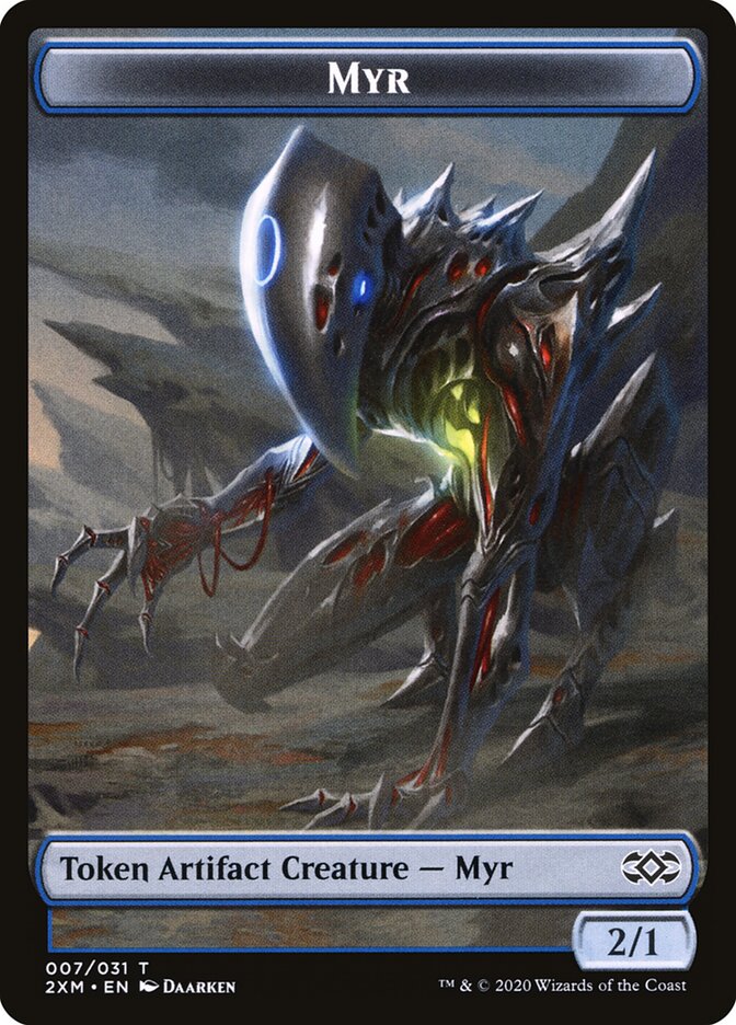Myr, Double Masters Tokens · 007