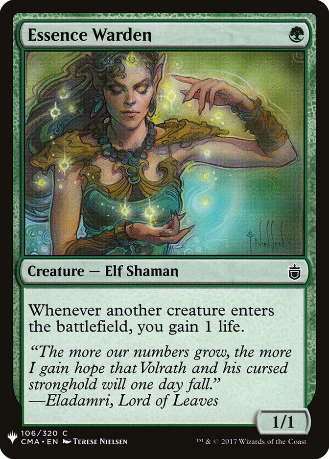 Essence Warden, The List · cma-106