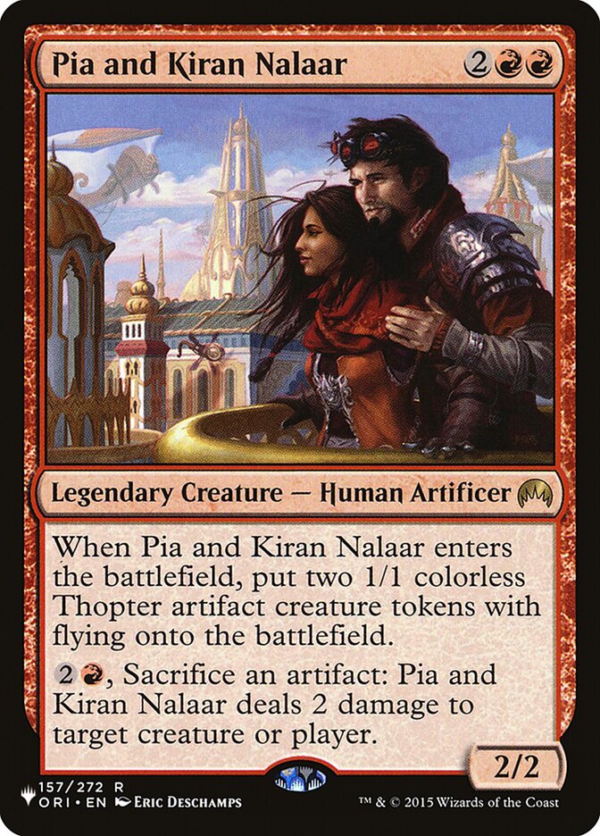 Pia and Kiran Nalaar, The List · ori-157