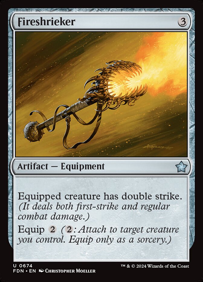 Fireshrieker, Foundations · 0674