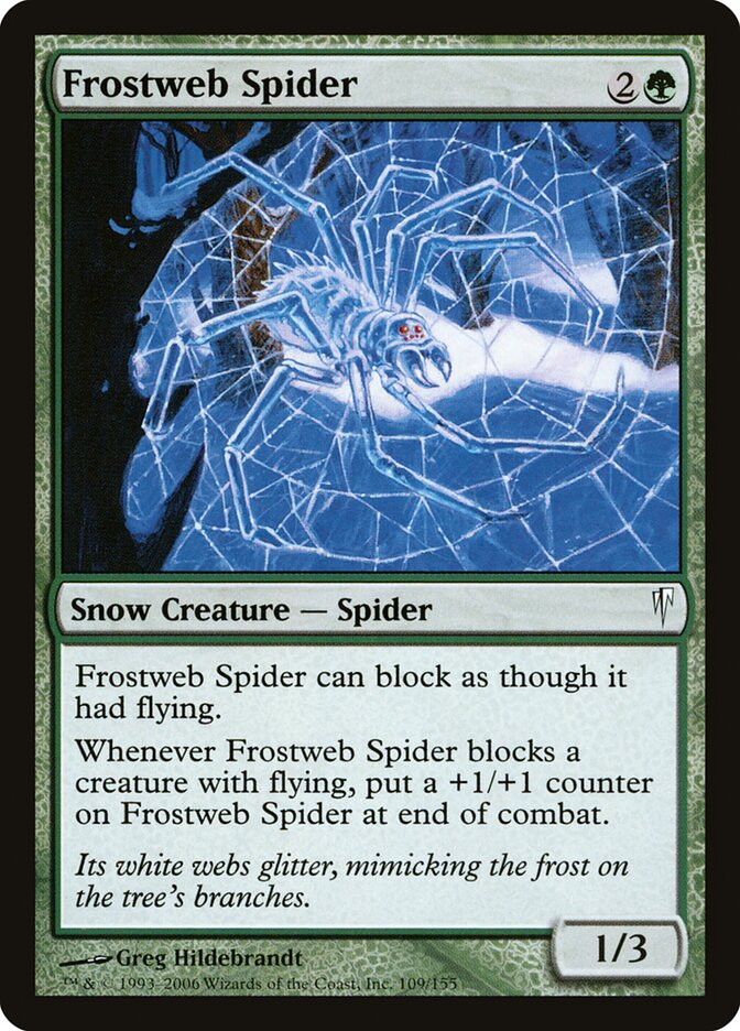 Frostweb Spider, Coldsnap · 109/155