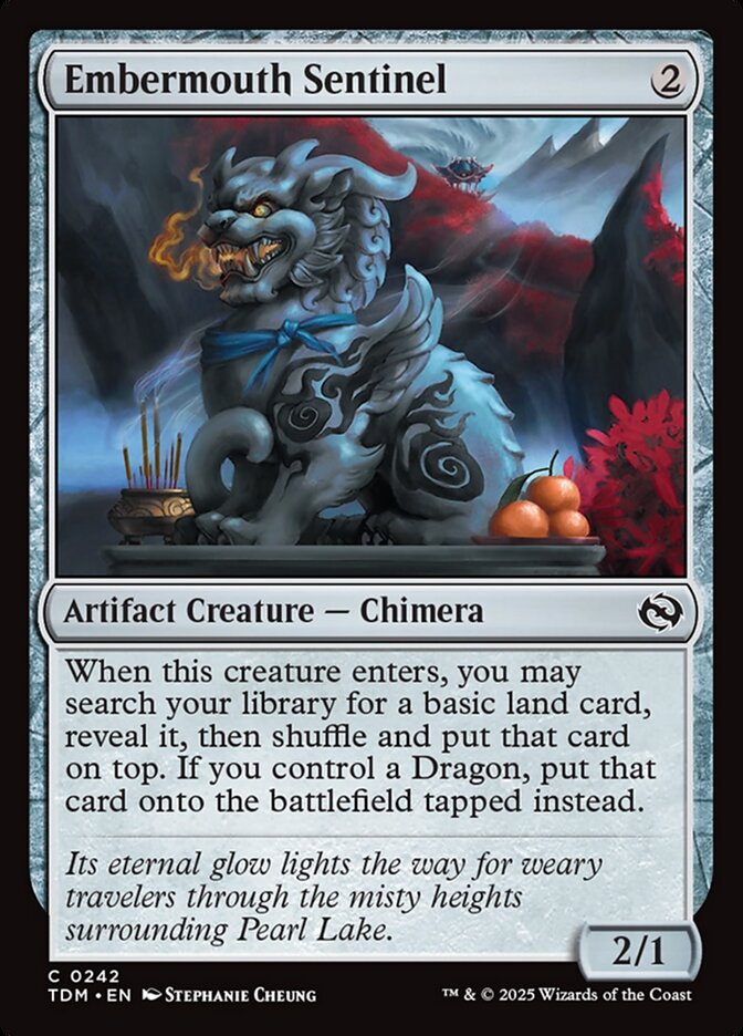 Embermouth Sentinel, Tarkir: Dragonstorm · 0242