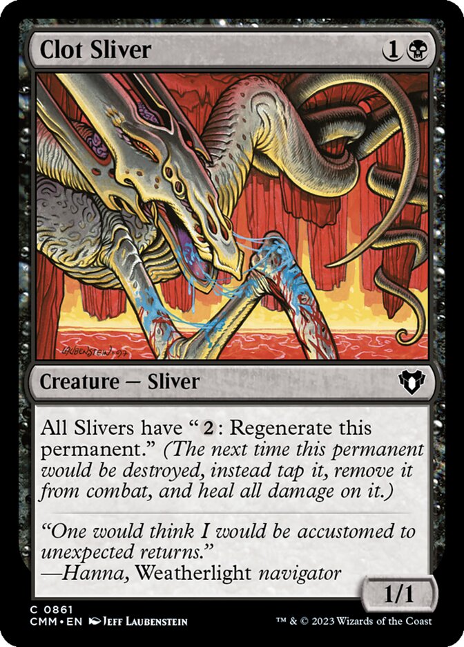 Clot Sliver, Commander Masters · 0861