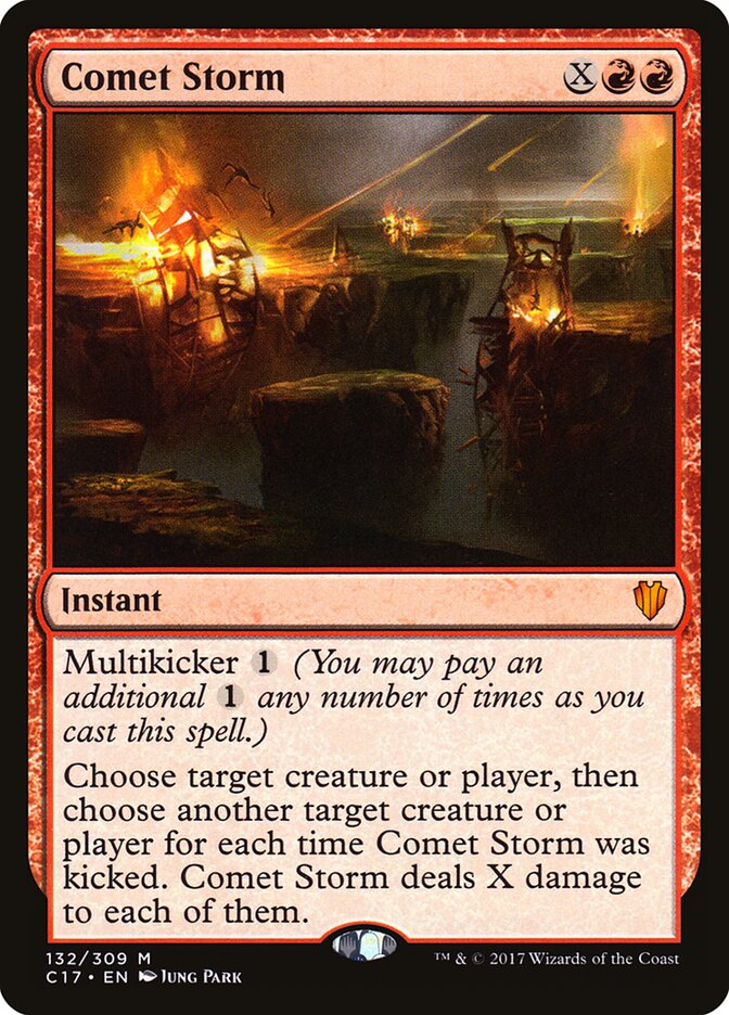 Comet Storm, Commander 2017 · 132/309
