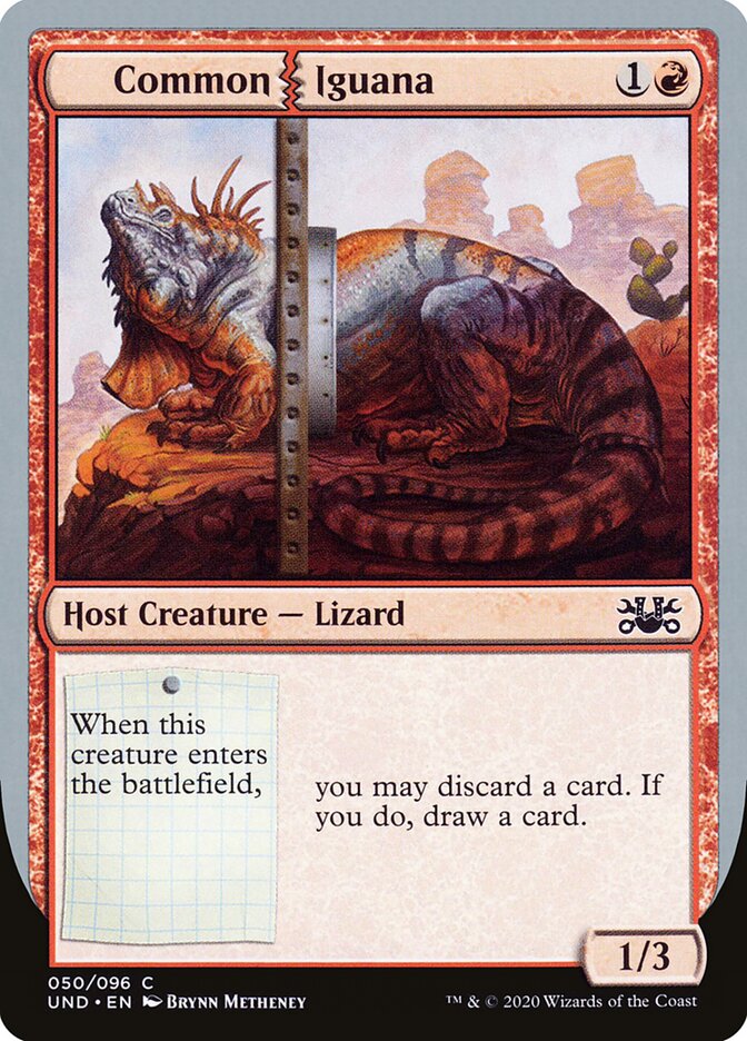 Common Iguana, Unsanctioned · 050/096
