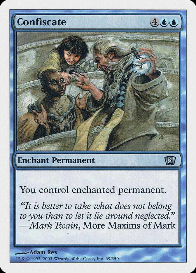 Confiscate, Eighth Edition · 69/350