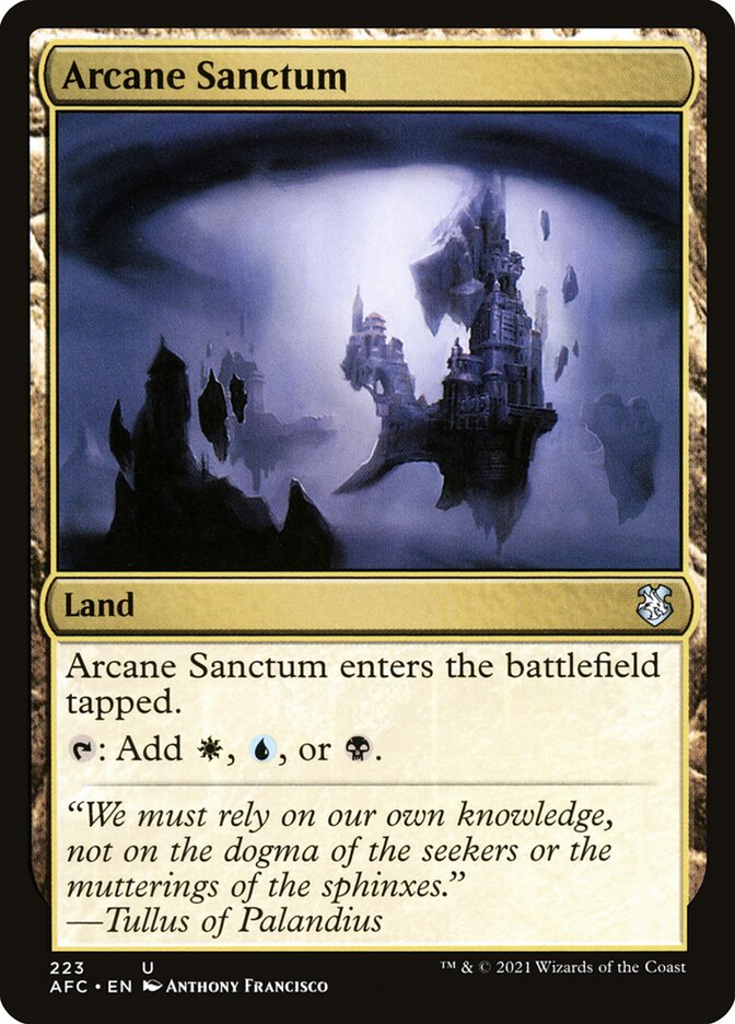 Arcane Sanctum, Forgotten Realms Commander · 223