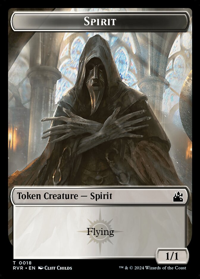 Spirit, Ravnica Remastered Tokens · 0018