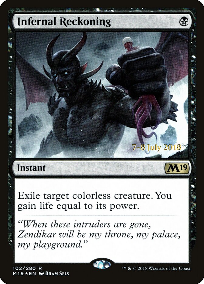 Infernal Reckoning, Core Set 2019 Promos · 102/280