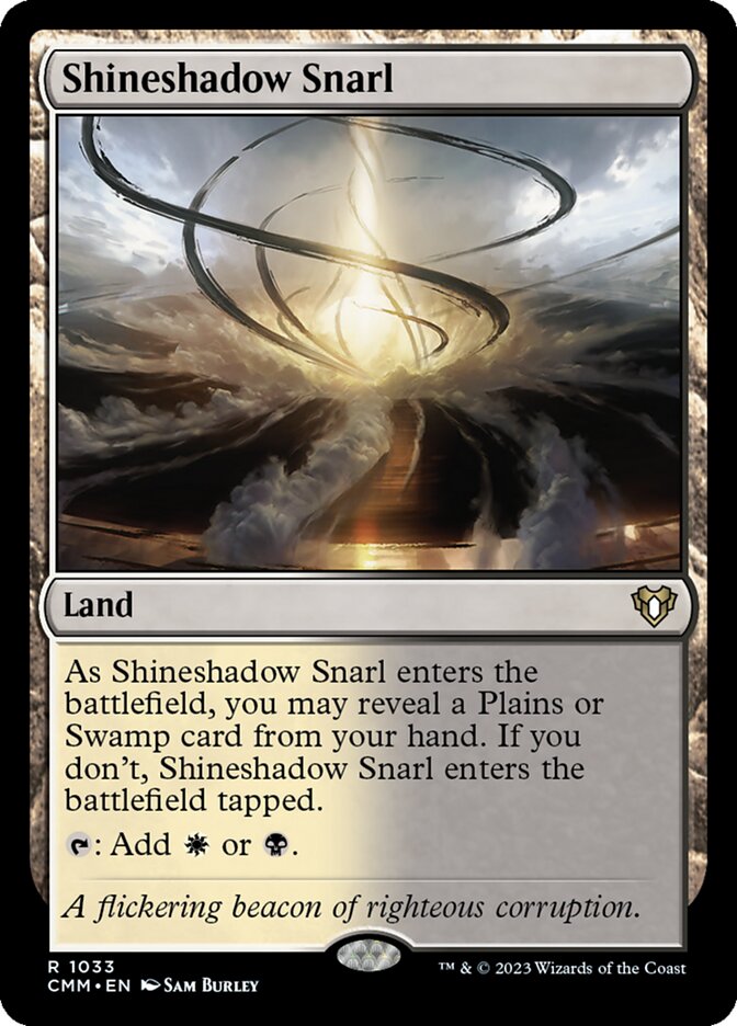 Shineshadow Snarl, Commander Masters · 1033