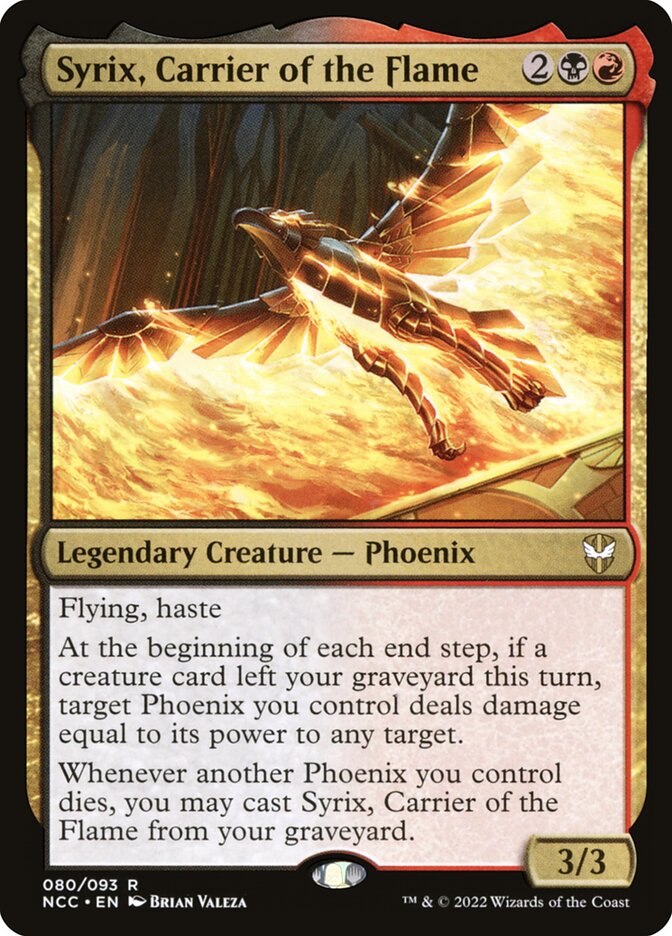 Syrix, Carrier of the Flame, New Capenna Commander · 080/093
