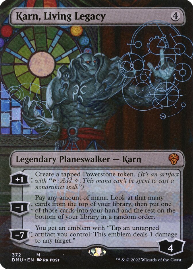 Karn, Living Legacy, Dominaria United · 372