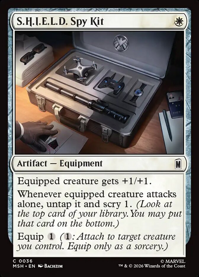 S.H.I.E.L.D. Spy Kit, Marvel Super Heroes · 0036