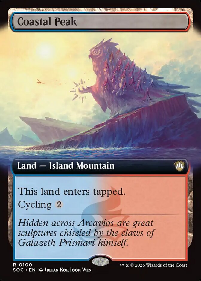 Coastal Peak, Secrets of Strixhaven Commander · 0100