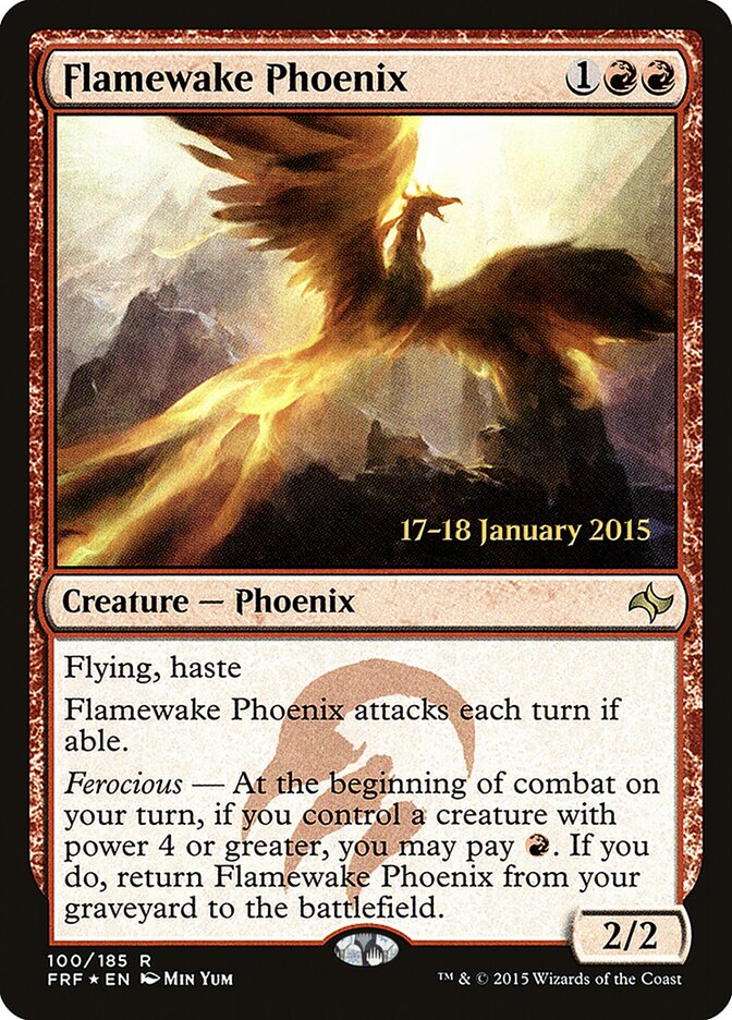 Flamewake Phoenix, Fate Reforged Promos · 100/185