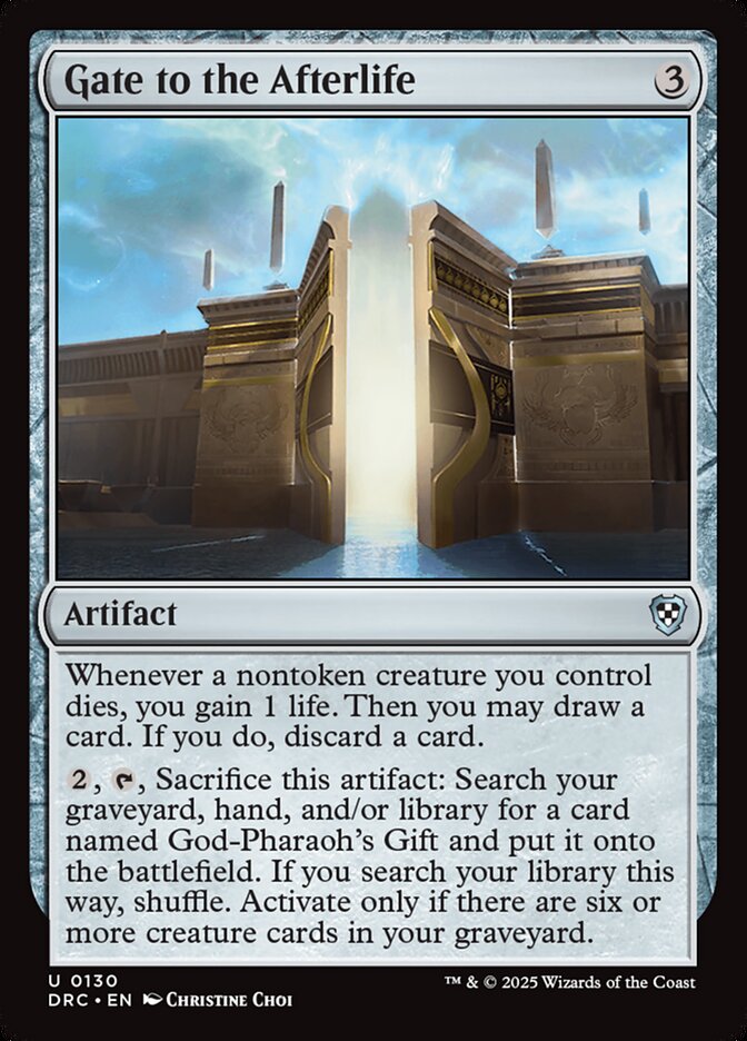 Gate to the Afterlife, Aetherdrift Commander · 0130