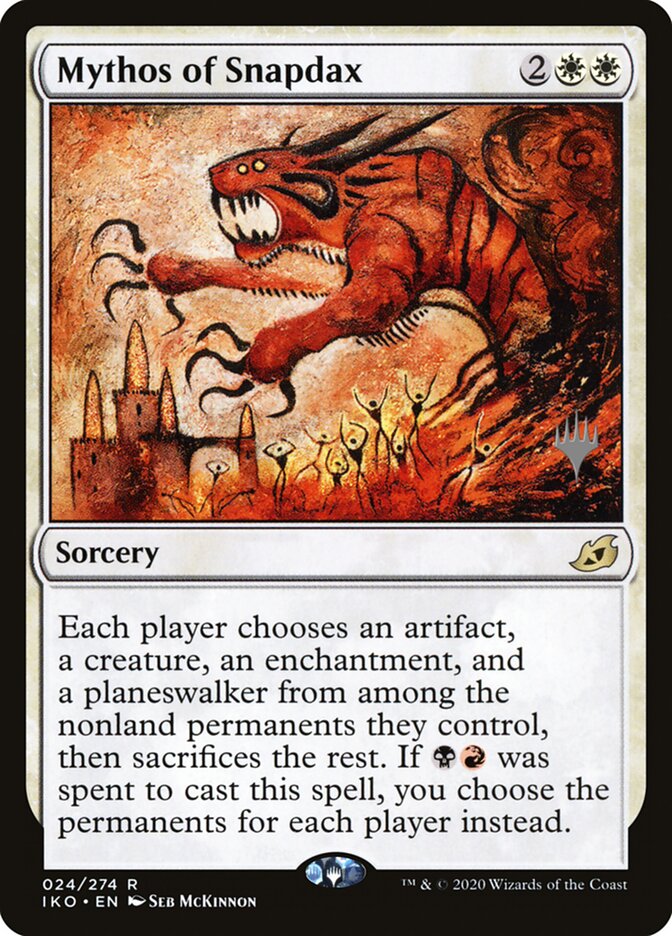 Mythos of Snapdax, Ikoria: Lair of Behemoths Promos · 024/274