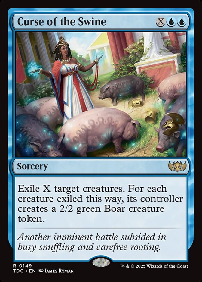 Curse of the Swine, Tarkir: Dragonstorm Commander · 0149