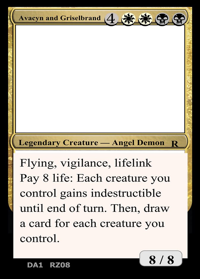 Avacyn and Griselbrand, Unknown Event · rz08a
