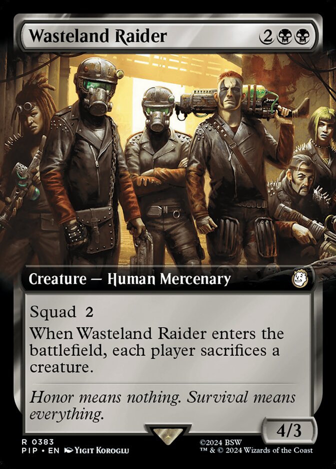 Wasteland Raider, Fallout · 0383