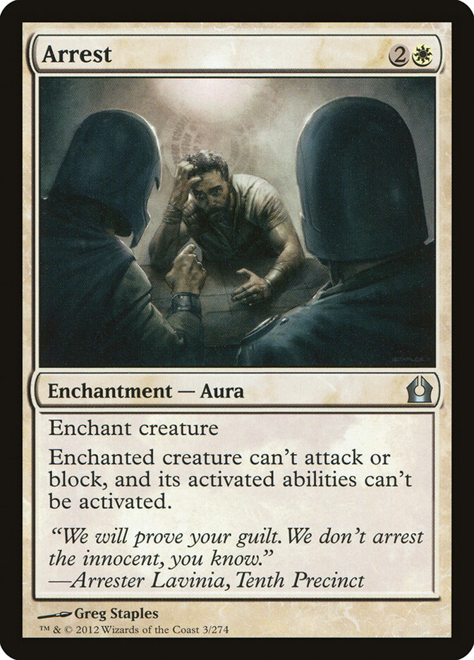 Arrest, Return to Ravnica · 3/274