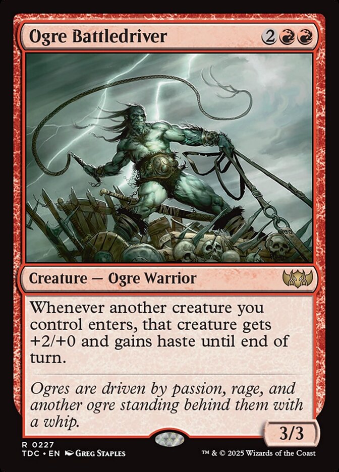 Ogre Battledriver, Tarkir: Dragonstorm Commander · 0227