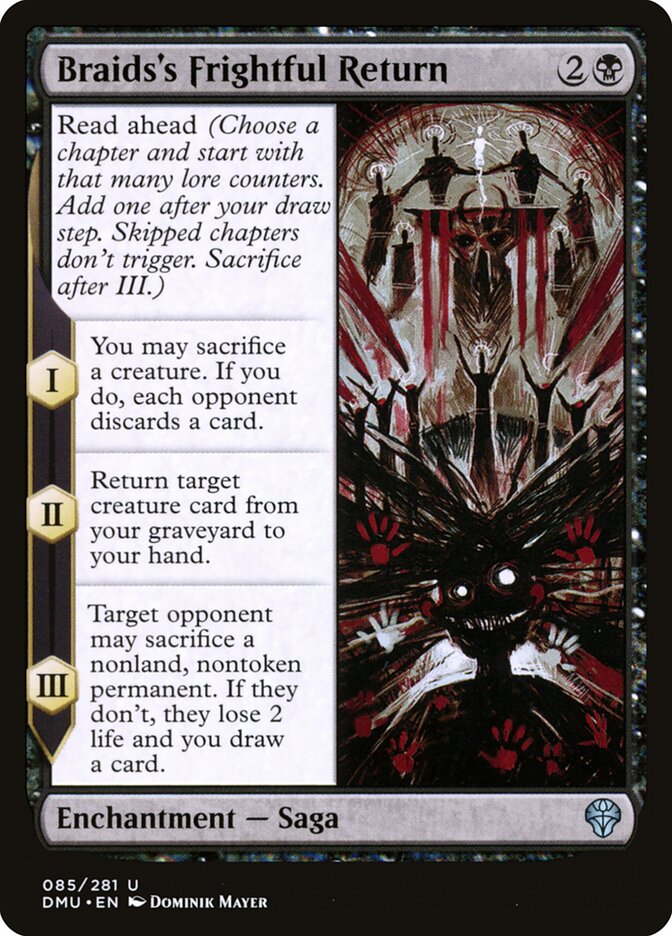 Braids's Frightful Return, Dominaria United · 085/281