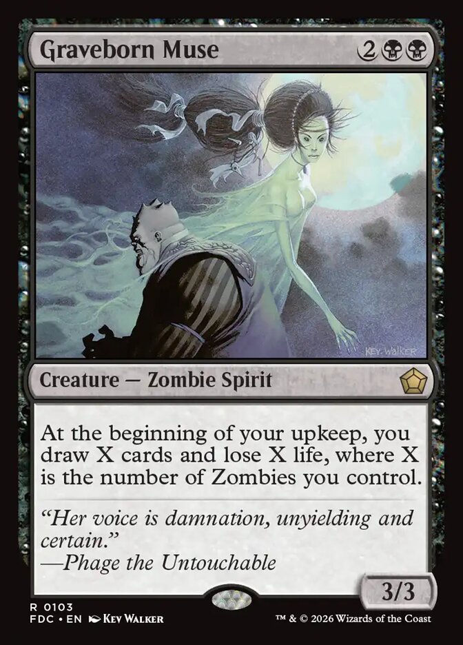 Graveborn Muse, Foundations Commander · 0103