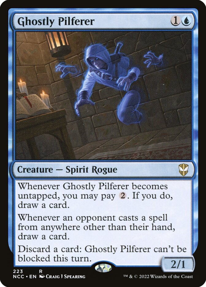 Ghostly Pilferer, New Capenna Commander · 223