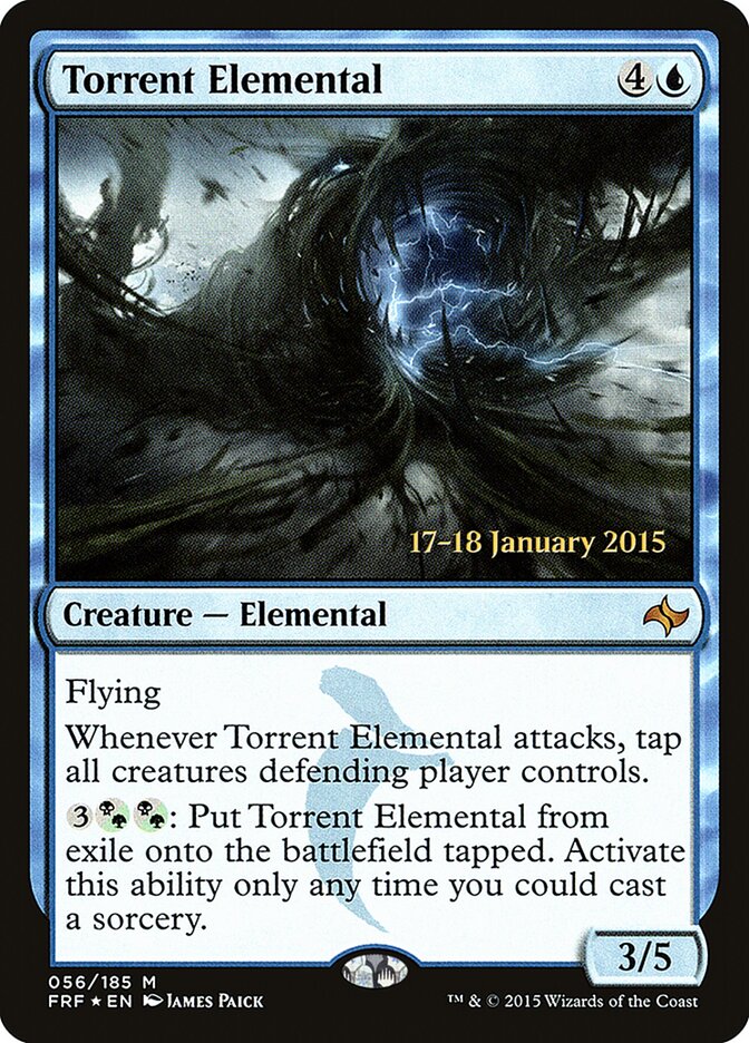 Torrent Elemental, Fate Reforged Promos · 056/185